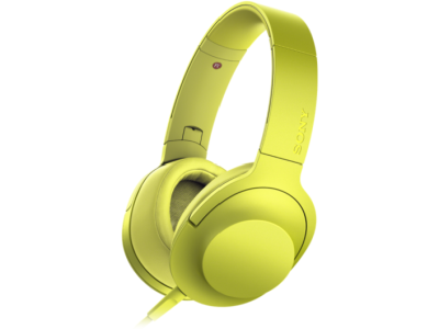 Наушники Sony MDR-100AAP желтый