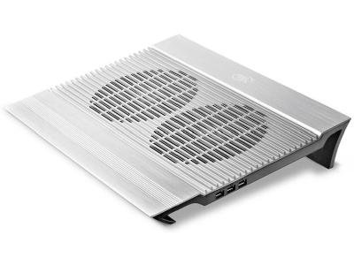 Подставка для ноутбука Deepcool N8 серебристый