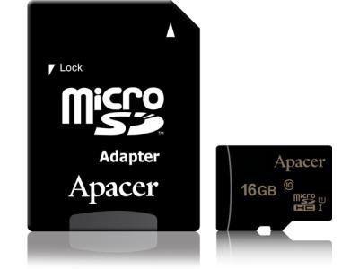Карта памяти Apacer AP16GMCSH10U1-R 16GB